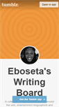 Mobile Screenshot of ebosetawrites.com